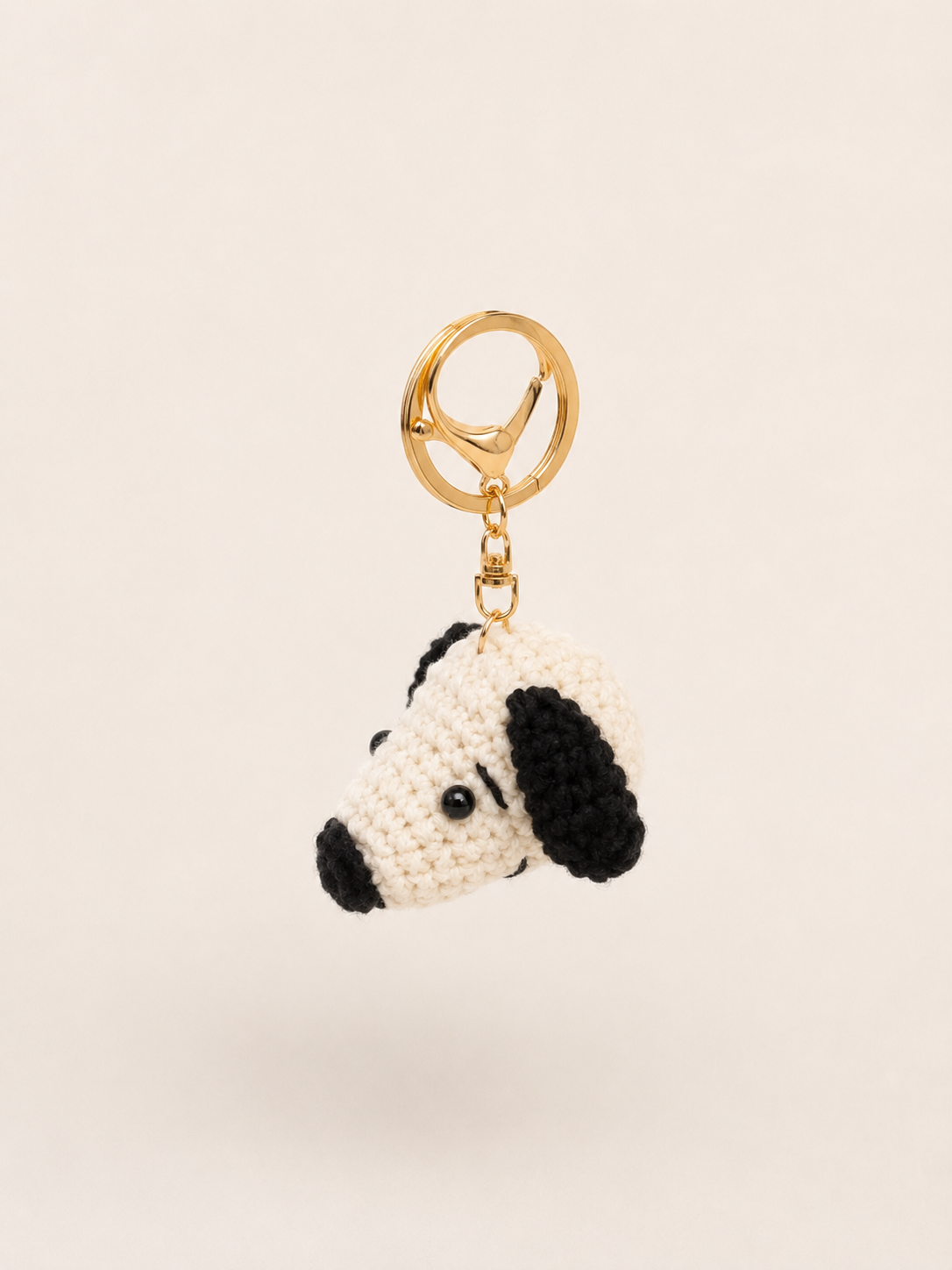 Dog Crochet Keychain