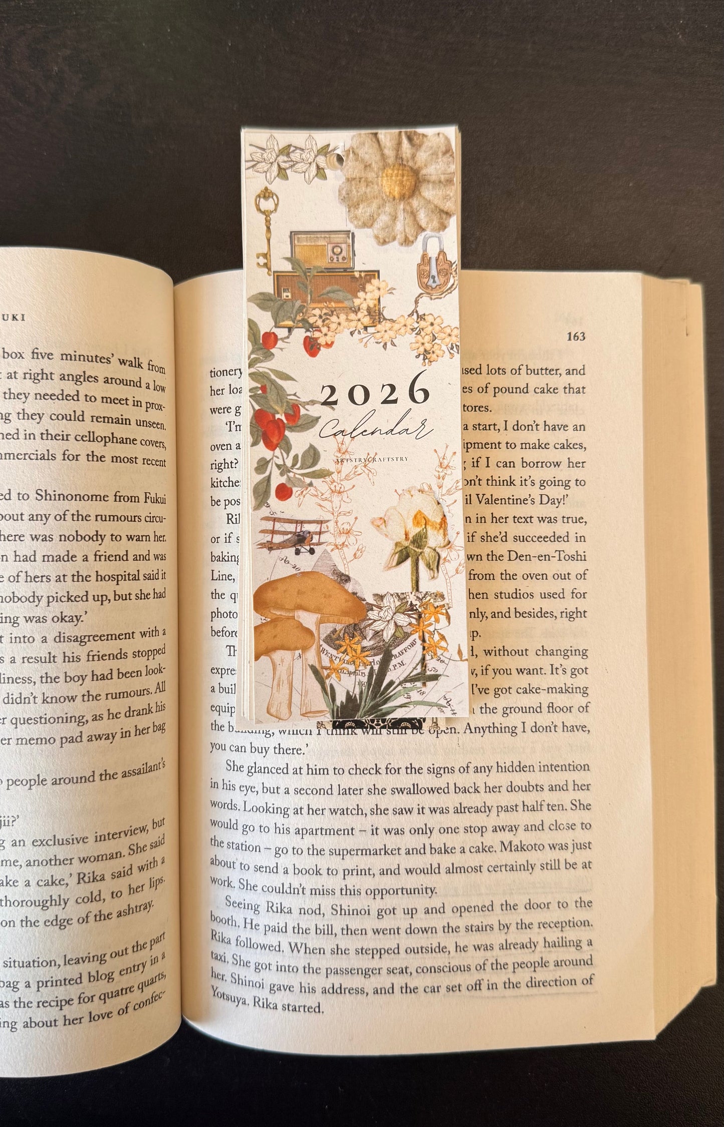 The Collector’s Bookmark Calendar 2026