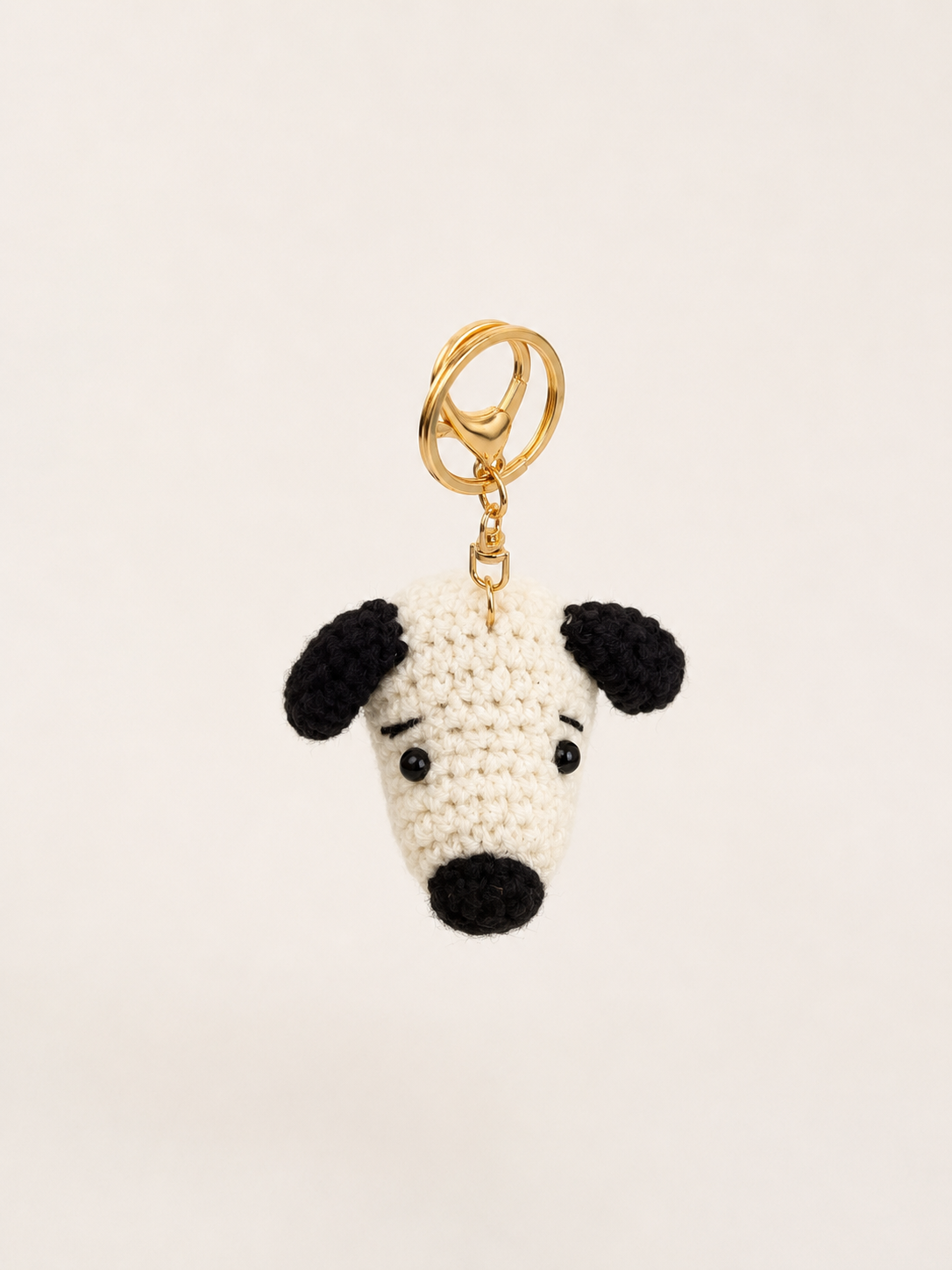 Dog Crochet Keychain