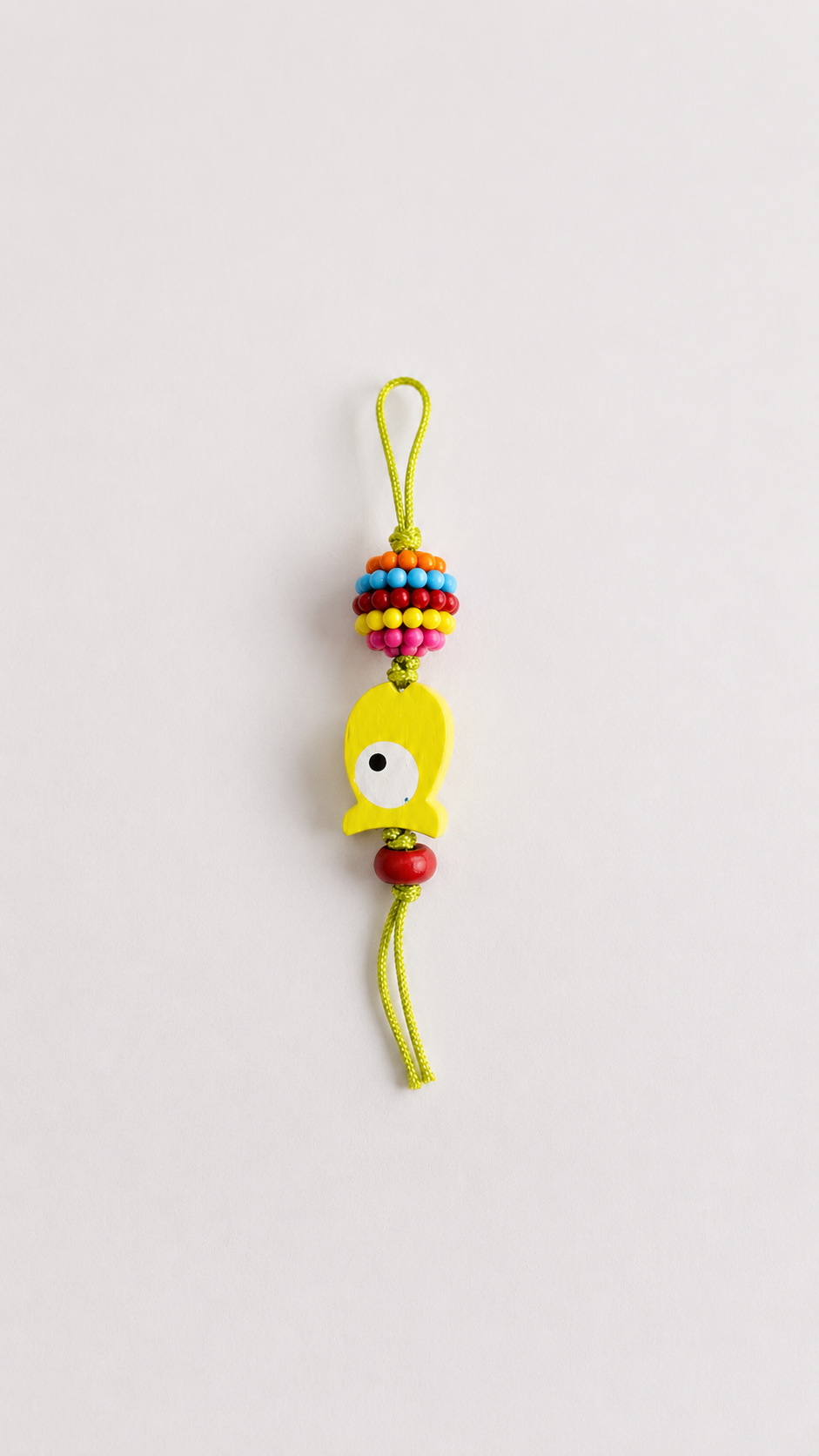 Yellow Fish Keychain