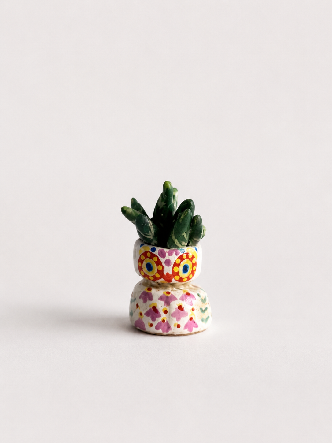 Owl Clay Mini Succulent