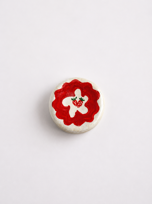 Strawberry Worry Stone