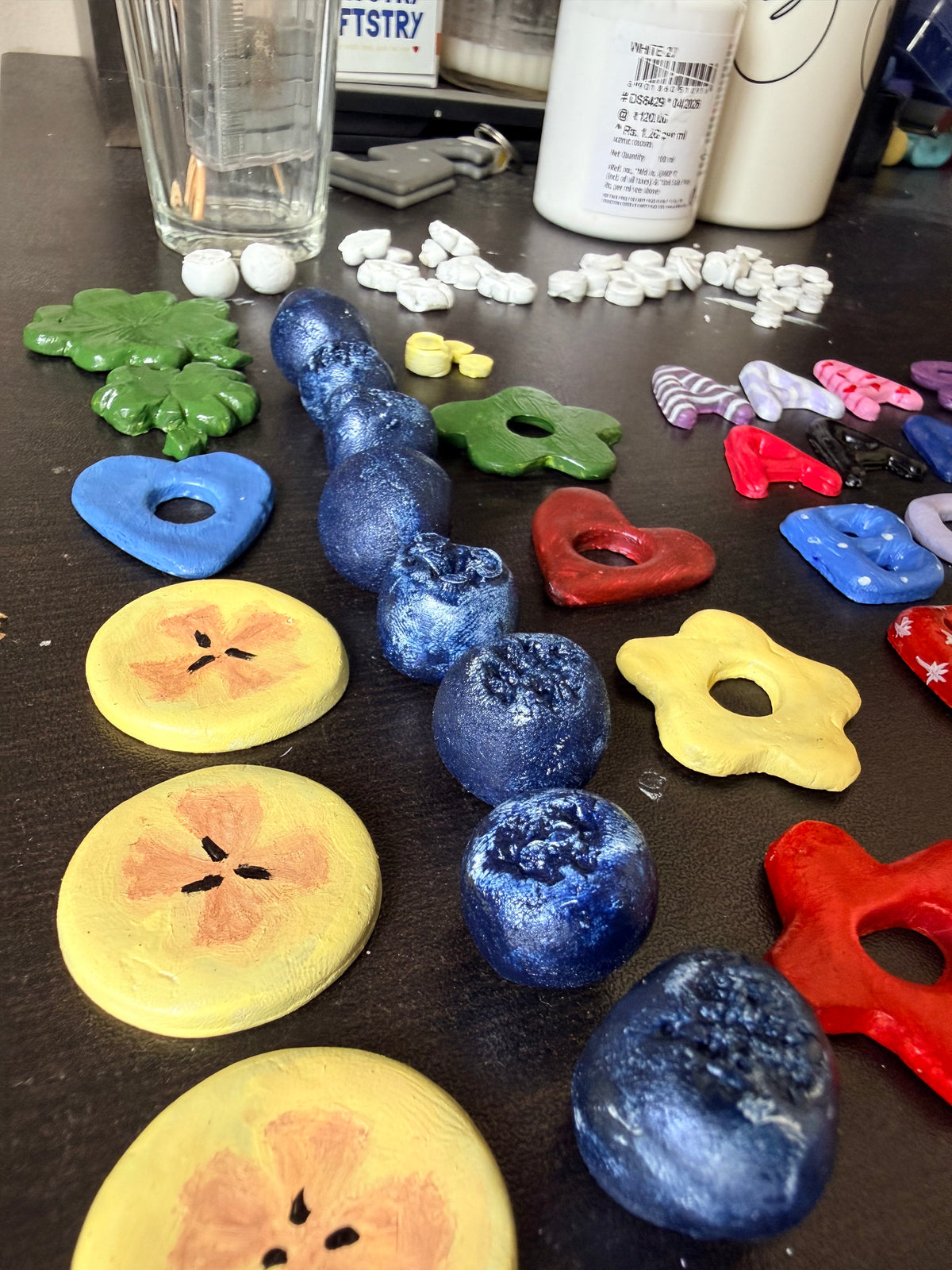 Blue berry fridge magnet