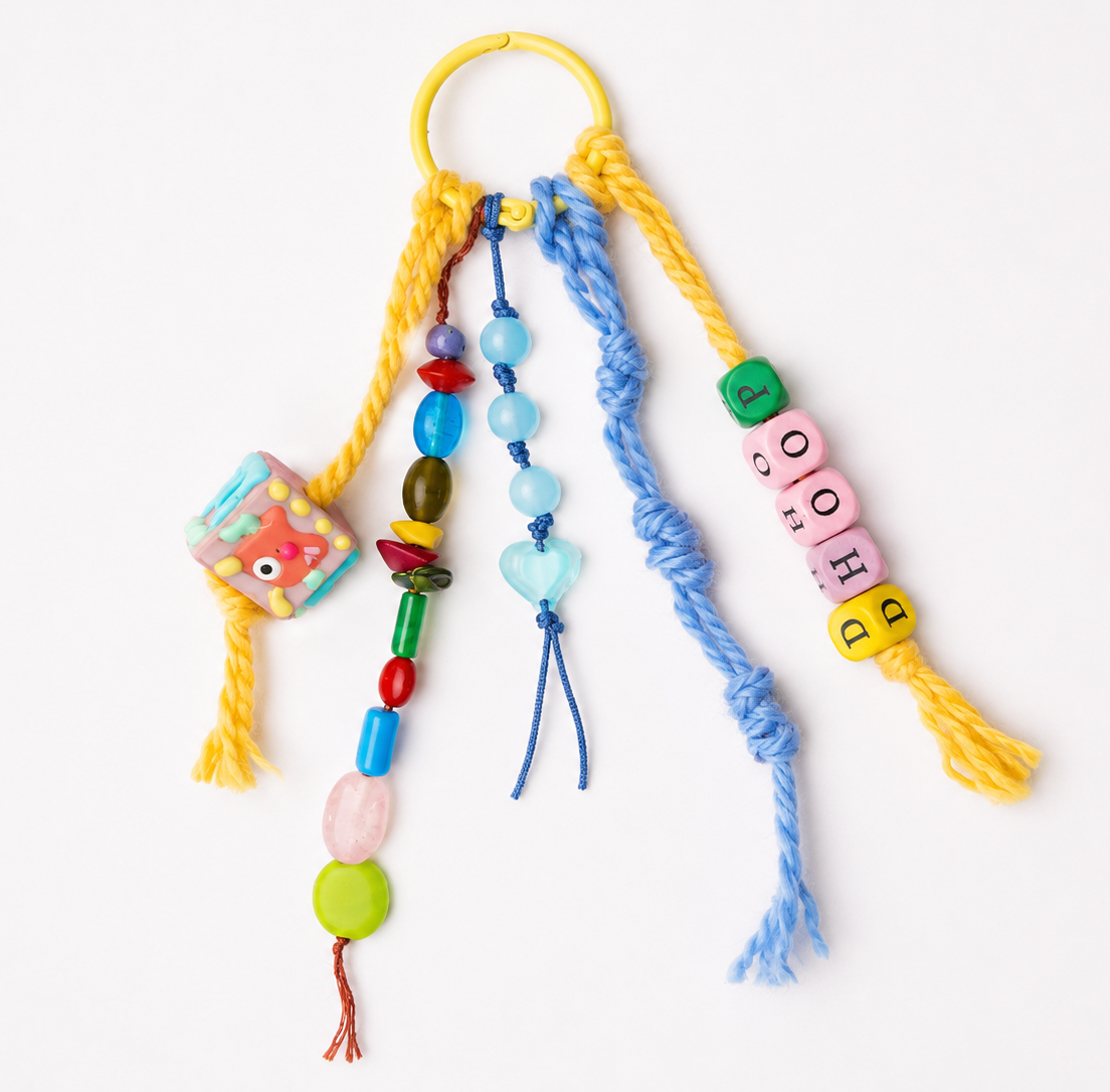 Dhoop Beaded Keychain
