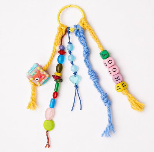 Dhoop Beaded Keychain