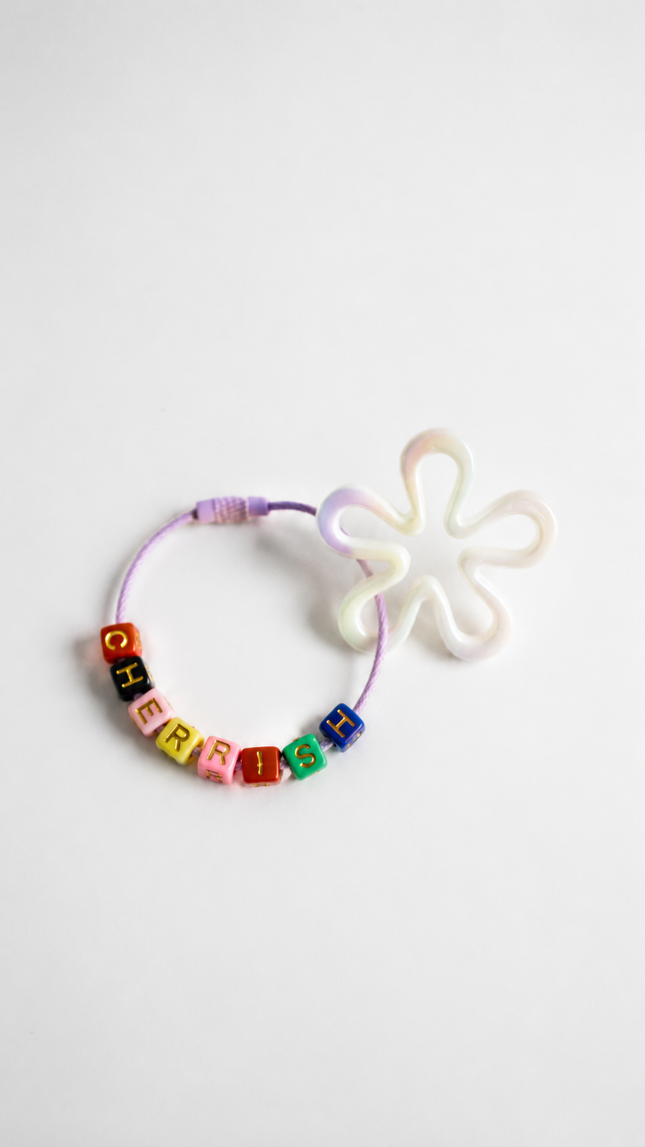 Cherrish Bead & Bloom Bag Tag