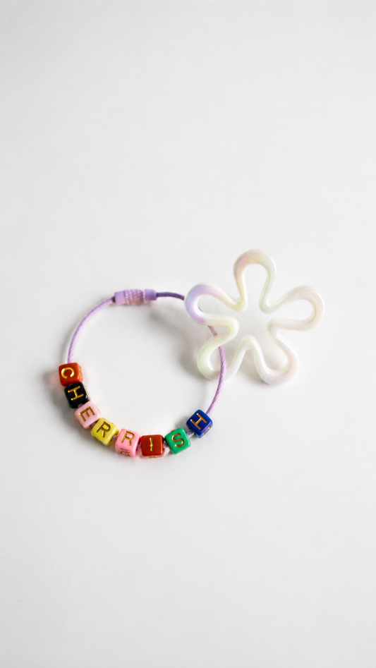 Cherrish Bead & Bloom Bag Tag